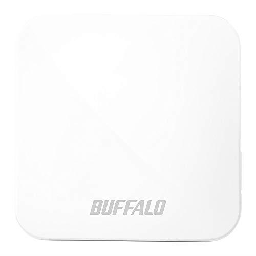 バッファロー BUFFALO USB 無線LAN親機 single_band 11ac/n/a/g/b 433/150Mbps トラベルルーター ホワイト WMR-433W2-WH【i Phone13動作確認済み】