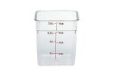 CAMBRO(キャンブロ) 角型フードコンテナー 8SFSCW クリアー ポリカーボネイト アメリカ AHC03008