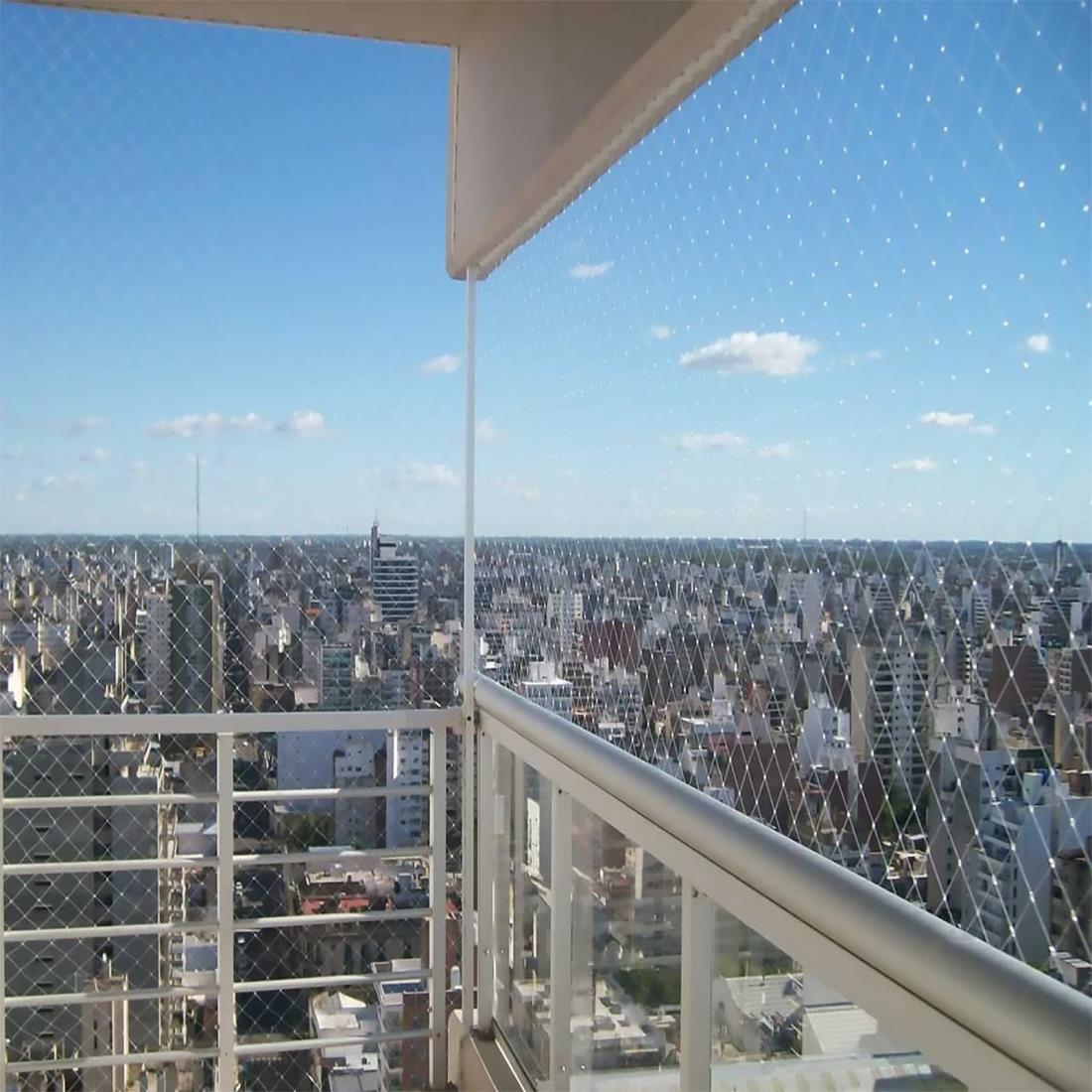 鳩よけネット 防鳥ネット透明 3×8m 鳥よけネットベランダ（結束バンド 15本付き）KIKILULU カラス 鳩侵..