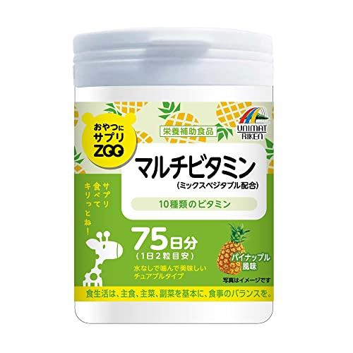 ユニマットリケン おやつサプリZOO マルチビタミン 150g