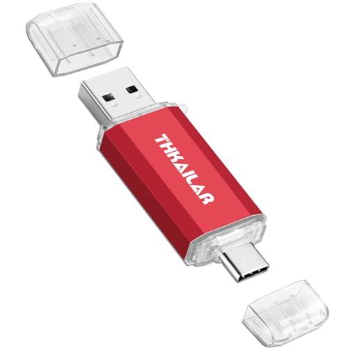 THKAILAR 128GB USBメモリタイプC USB 3.1高
