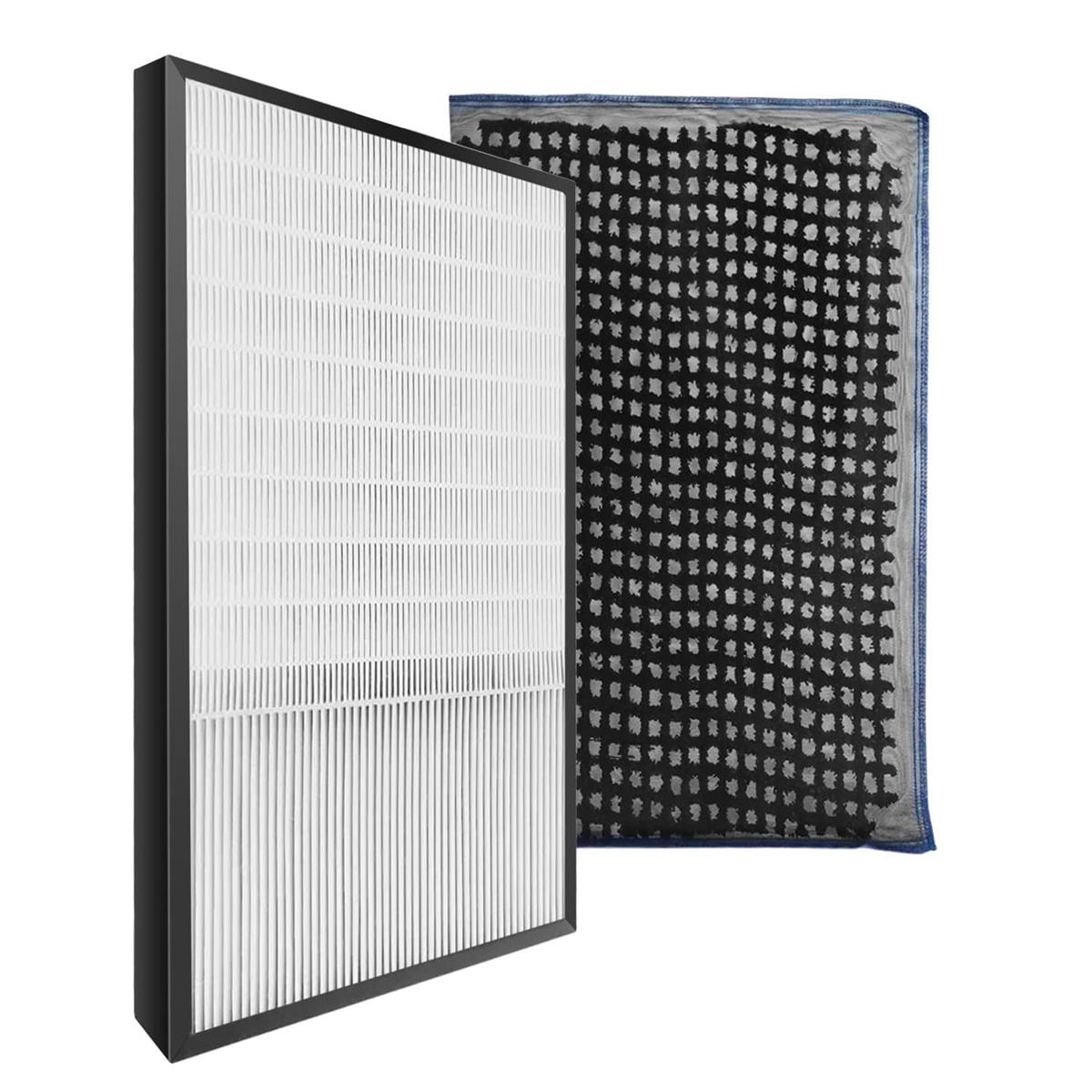 J＆H F-ZXJP90集じんフィルターとF-ZXFD70 脱臭フィルター F-VXK90 F-VXK80S F-VXK70空気清浄機用交換..