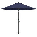 マスターキャノピー(MASTERCANOPY) アルミ製 ガーデンパラソル (約)直径230cm / 270cm × 高さ203cm / 235cm チルト機能...