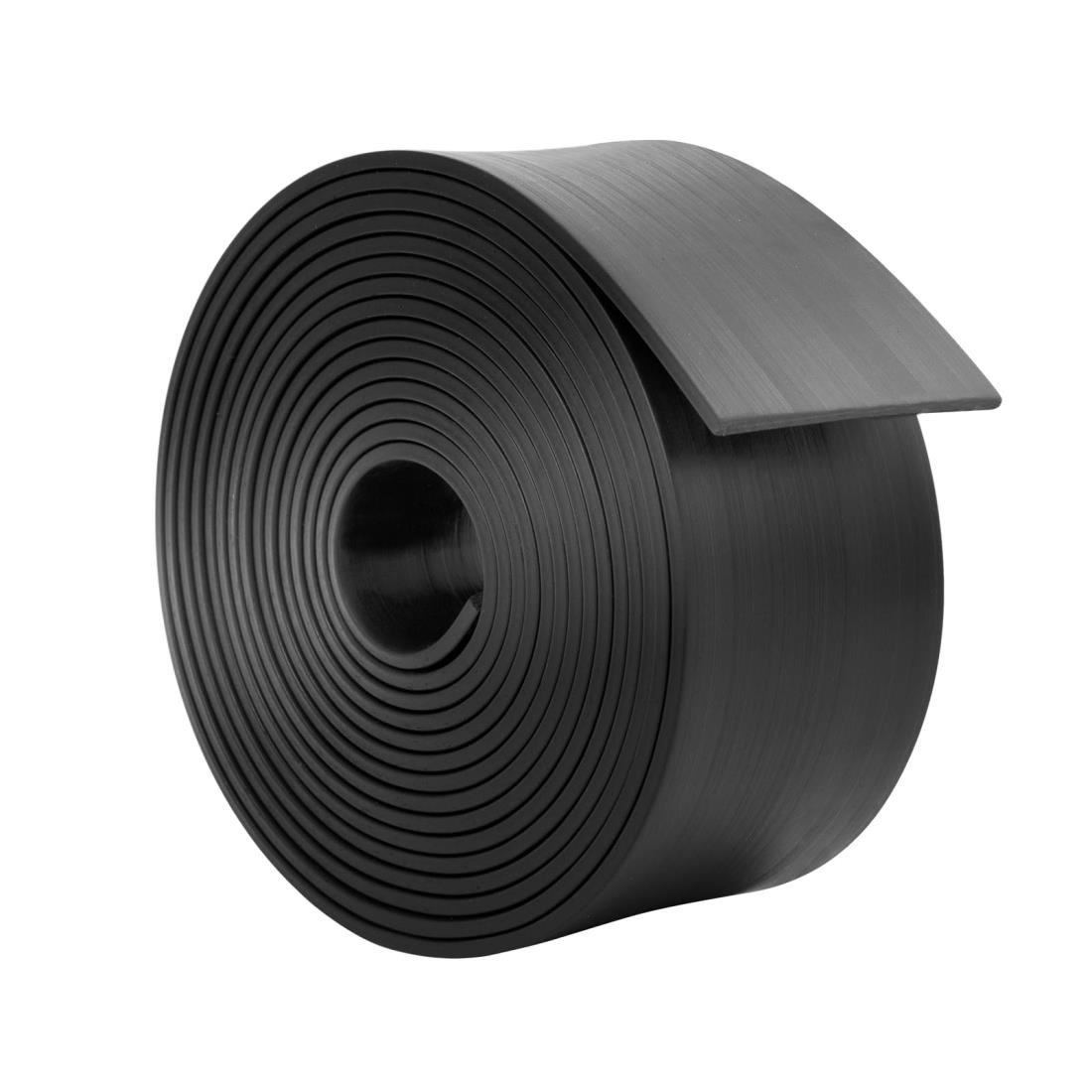 Atutomo ゴムシート ゴムロール 振動吸収マット ゴム板 NBR 緩衝材 ゴム 衝撃吸収材 DIY 防振マットゴムガスケット シーリングパッド ゴムシート ゴムストリップ (厚さ3mmx幅50mmx長さ3m 粘着なし)