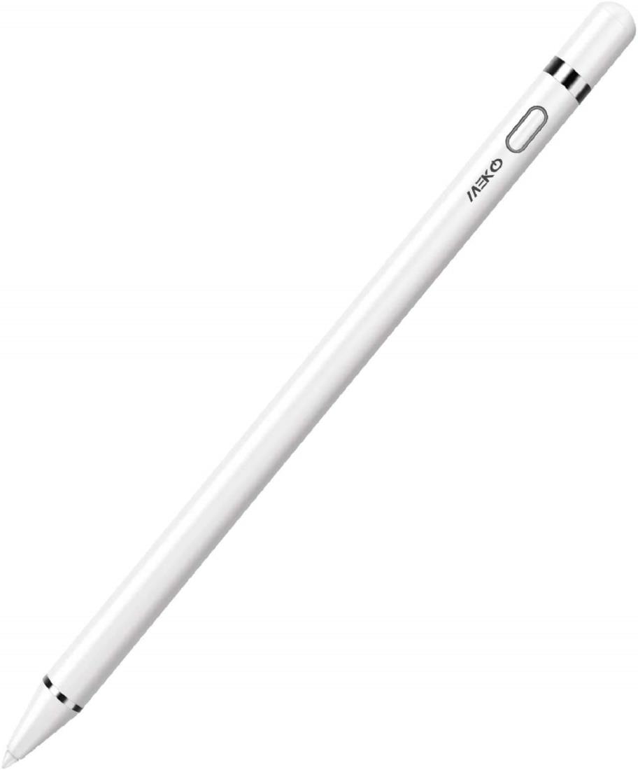 iPadペンシル スタイラスペン MEKOタッチペン iPad専用ペン iPad pencil パームリジェクション/自動オフ機能対応 1.2mm極細ペン先 2018年以降iPad/iPad Pro/iPad air/iPad mini対応 ホワイト