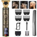 バリカン LRCUOPY 電動バリカン ヘアカッター 散髪用 USB充電式 コードレス 高さ調節可能1.5-4mm LED電量ディスプレイ 3段階速度調節 ばり...