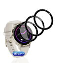 【wnunbg 3枚セット】 対応 Garmin Venu 3S フィルム 3枚 PET複合材 炭素繊維 高透過率 用 Venu 3S ガラスフィルム 3D曲面カバー 用 GarminVenu3S 液晶保護フィルム キズ防止 耐衝撃 飛散防止 全面保護 3D Touch対応 高感度タッチ 気泡ゼロ 自動吸着 貼り付け簡単