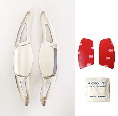 【E128】 スズキ suzuki パドルシフトカバー パドルエクステンション【5色】スイフト スポーツ swift Escudo エスクード SX4 S-CROSS (銀)