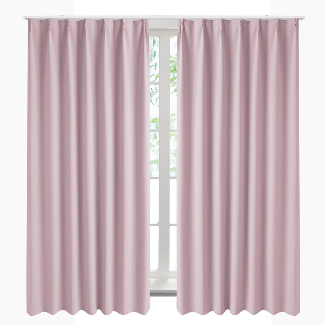 カーテン 幅100cm×丈200cm 2枚組 - 遮光