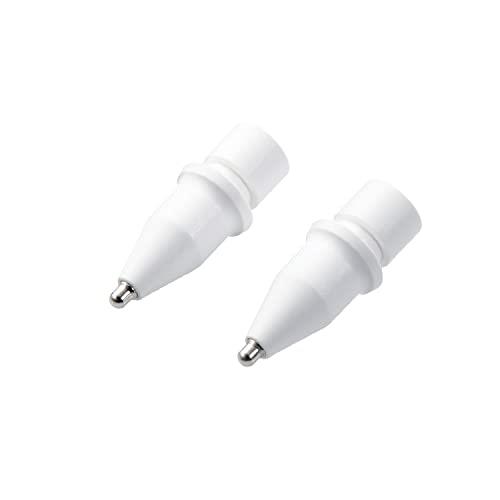 エレコム Apple Pencil 専用 交換ペン先 第1世代 第2世代 USB-C 対応 2個セット 金属製 極細 太さ1mm 視差改善モデル 接地点とのズレを軽減 ホワイト P-TIPAP02 エレコム Apple Pencil 専用 交換ペン先 第1世代 第2世代 USB-C 対応 2個セット 金属製 極細 太さ1mm 視差改善モデル 接地点とのズレを軽減 ホワイト P-TIPAP02