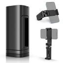 Klearlook 飛行機 スマホスタンド ホルダー 【折畳小型・360度回転】 卓上/クリップ式 スマフォンスタンド 安定性 コンパクト 携帯ホルダー 携帯便利 滑り止め加工 全てのPhoneに対応 キッチン/リビングルーム/オフ ィス/車載/ベット/旅行 用 (ブラック)