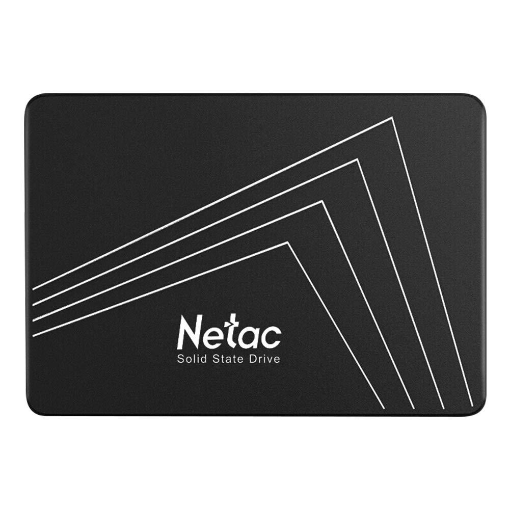 Netac SSD 480GB SATA3.0 7mm 3D Nand TLC採用 3年 PS4 SSD 内蔵/SSD 2.5インチ デスク - 取り付けが簡単/耐衝撃/耐振動（ HDD換装、起動時間の高速化）