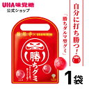 UHA味覚糖 勝ちグミ もも味 1袋 UHA味覚糖 勝ちグミ もも味 1袋