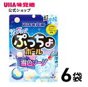 ＜お買い物マラソン全品5倍＆限定クーポン4/27(土)9:59まで＞UHA味覚糖 ぷっちょボール雪色ソーダ6袋