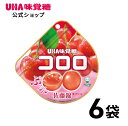 【まとめ買い】UHA味覚糖 コロロ 佐藤錦 6袋セット