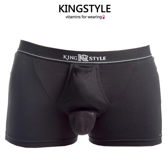 【King Style（キングスタイル）】網ポケット付 壮快パンツ：トランクス（上向き）CS-C4708 全4色（ブラック ホワイト グレー レッド） /アンダーウェア/パンツ/インナー/下着/肌着/男性用/メンズ/収納/立体/蒸れない/メッシュ/快適/