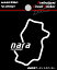 ڥåݥȲġ ϥץ ƻܸåȥƥå 㡡ɸnara Prefectures Circuit Sticker HASEPRO (TDFK-27)