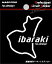 ڥåݥȲġ ϥץ ƻܸåȥƥå 㡡븩ibaraki  Prefectures Circuit Sticker HASEPRO (TDFK-12)