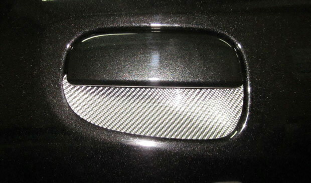 【クリックポスト可】　ハセプロ　マジカルカーボン　★リア用ドアノブガード1枚★　ムーヴカスタム/ムーブカスタム　LA100S/LA110S　（H22/12〜H24/11）ブラック/シルバー/ガンメタ/レッド/ピンク/ブルー