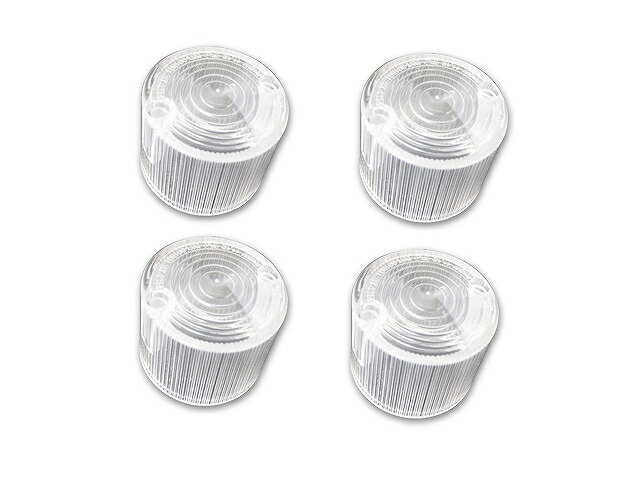 ★マッドマックス★ 丸型 ヨーロピアンウインカーレンズ クリア 4個セット (20-1390LW-4) MADMAX MAD MAX