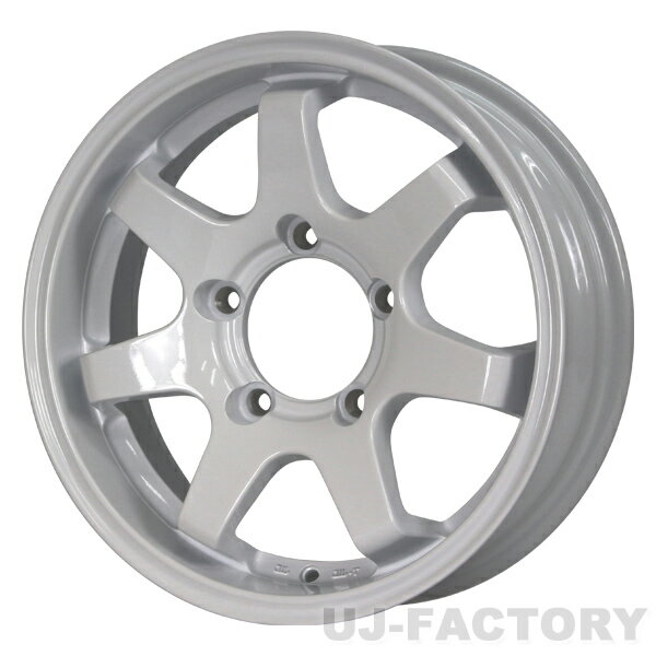 ★ORIGIN MUD-SR7★16×5.5J 139.7/5H ＋20 シャインホワイト 1本　（MUD-SR7-JP20-SWH） ホイール　ジムニー　オリジン　16インチ　（パールホワイト）