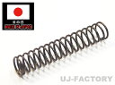 【国産 押しばね(押しバネ)】★SWP/ピアノ線 線径:φ0.8mm/外径:8.0mm/全長:約40mm/総巻数:17巻 日本製 押バネ 押ばね 圧縮バネ 圧縮...