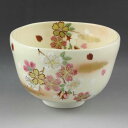 抹茶碗 抹茶茶碗 茶道具 京都 京焼 清水焼 陶器製 日本製 器 茶道具 抹茶碗 1客 紙箱入り 仁清花桜 にんせいはなさくら おしゃれ 高級 プレゼント 人気...