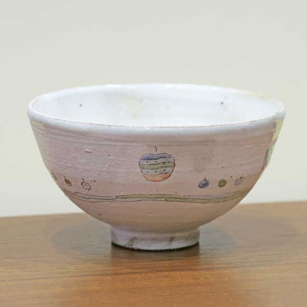 乐天商城 - ご飯茶碗 夫婦茶碗 飯碗 京焼 清水焼 陶器製 日本製 器 ごはん茶碗 茶碗小 1客 紙箱入り 青りんご おしゃれ 高級 プレゼント 人気 和食器