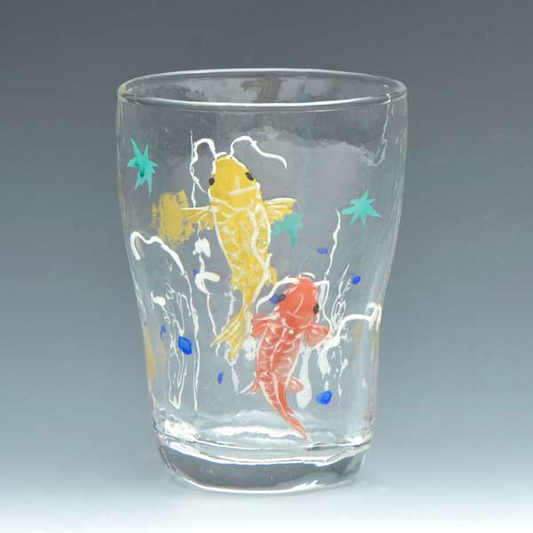 乐天商城 - 京焼き絵付け タンブラー ギフト 滝登り