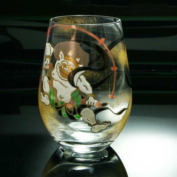 乐天商城 - 【 送料無料 】 京焼き絵付け タンブラー ギフト 雷神