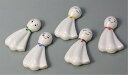 京焼 清水焼 京 焼き 京焼き 箸置き 5個セット 紙箱入り てるてる坊主