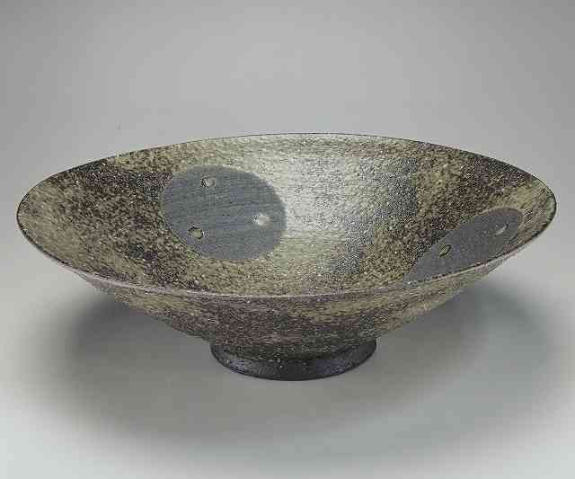 乐天商城 - 鉢 おしゃれ 京焼 清水焼 磁器製 日本製 器 八寸鉢（竹ス無） 灰緑丸 おしゃれ 高級 プレゼント 人気 和食器