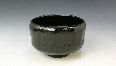 抹茶碗 抹茶茶碗 茶道具 京都 京焼 清水焼 陶器製 日本製 器 茶道具 抹茶碗 1客 紙箱入り 黒楽(くろらく) おしゃれ 高級 プレゼント 人気 和食器