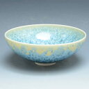 抹茶碗 抹茶茶碗 茶道具 京都 京焼 清水焼 磁器製 日本製 器 茶道具 平茶碗 1客 紙箱入り 花結晶(縹) はなけっしょうはなだ おしゃれ 高級 プレゼント...