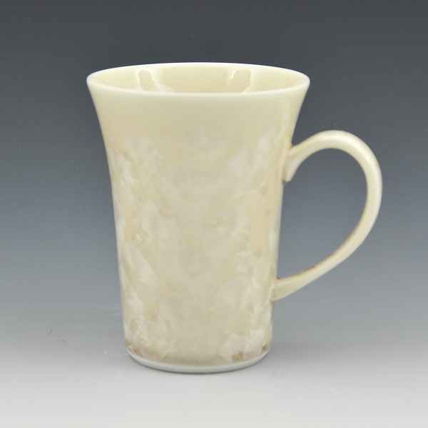 乐天商城 - マグカップ コーヒーカップ 京焼 清水焼 磁器製 プレゼント 人気 和食器 花結晶（茶） はなけっしょう ちゃ 日本製 高級 おしゃれ