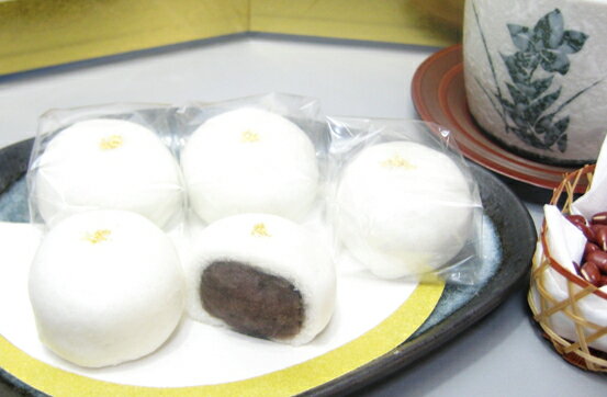 【送料無料!ポッキリ2000円!金箔のせちゃいました!】もっちもちオリジナル金箔上用まんじゅう12個入 ネット限定【熨斗無料】【smtb-t】【YDKG-t】【...