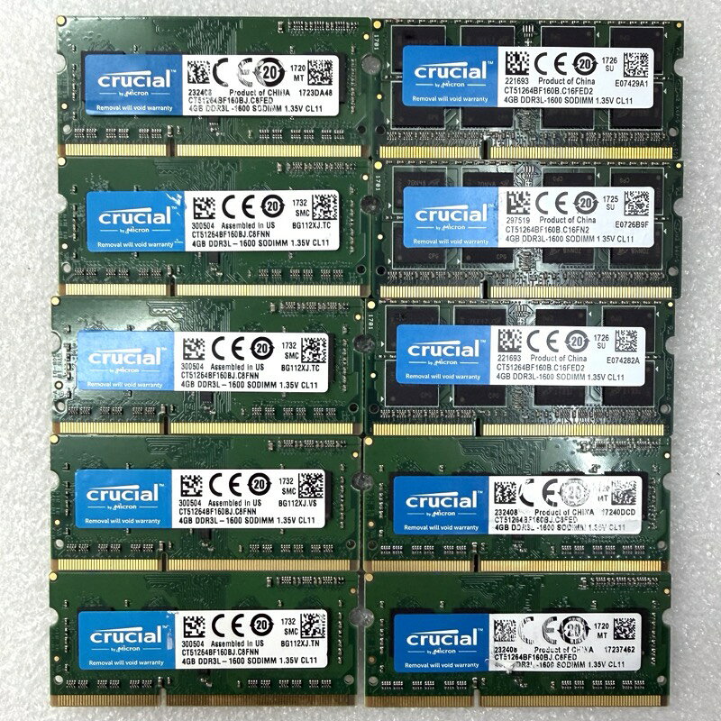 ノート用 メモリー DDR3 4GB PC3L-12800S 60枚 ジャンク 楽天市場】メモリ ddr3 中古 ノートの通販
