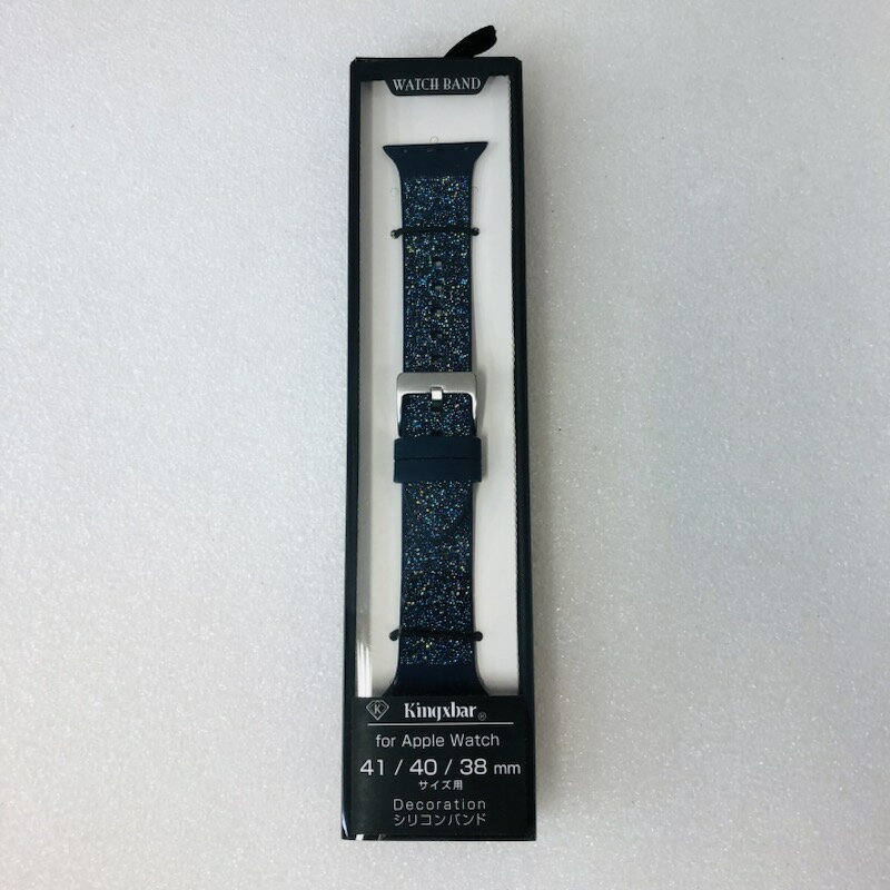 【新品】[ AREA ] KXB-CFBL AppleWatchバンド41/40/38クリスタルブルー KXB-CFBL