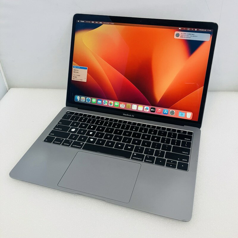 【中古】[ Apple ] MacBook Air 8.2 (Retina,13-inch,2019) / A1932 / スペースグレイ MacBook Air 8.2