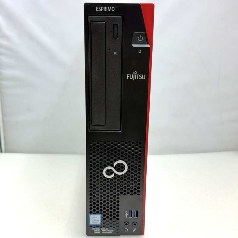 【中古】[ FUJITSU ] ESPRIMO D588/EX FMVD49020P / [CPU]Core i3 9100 / 3.6GHz / [メモリ] 8GB / [HDD] 500GB / [OS] Windows 11 Pro