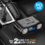 シガーソケット 2連 12V 24V カーチャージャー PD 22W Type-C iPhone iPad Android タブレット スマホ 電圧計 スマート識別 USB PD充電器 車載充電器 急速充電器 6ポート