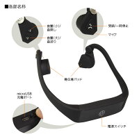 骨伝導ヘッドホンスポーツイヤホン内蔵マイク後掛け式耳フリースポーツジョギングウォーキングブルートゥースBluetooth運動ヘッドセットワイヤレスイヤホン両耳iPhoneAndroid通勤軽量通話USB小型【あす楽対応】