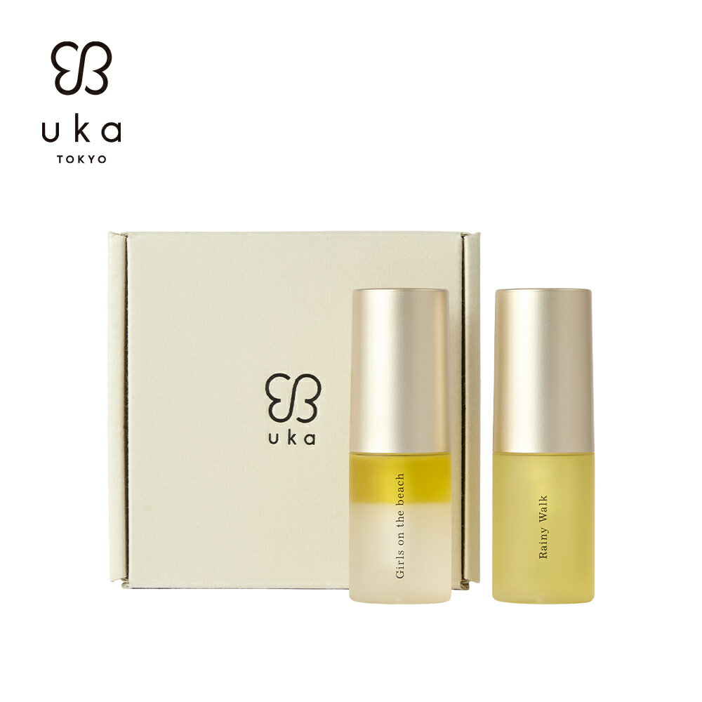 朝と夜で使い分け。ヘアオイルミニセット / uka hair oil mist Girls on the beach 30mL / uka hair oil…