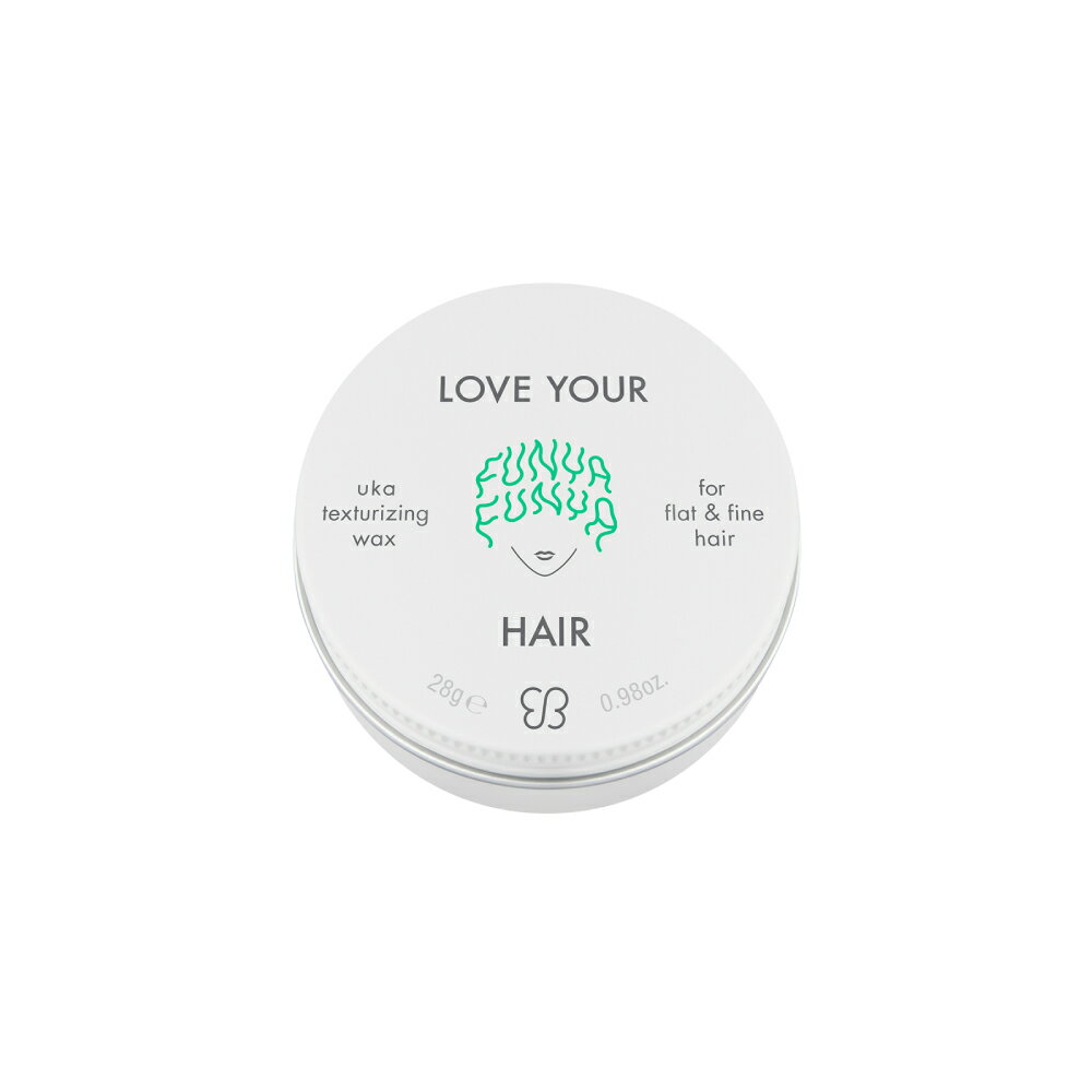 【uka公式】ウカ スタイリング フニャフニャヘア テクスチャライジングワックス 日本製 軟毛 立体感 ふんわり ツヤ ハリ コシ ボリューム ベタベタしない 長持ち キューティクル うるおい 頭皮ケア