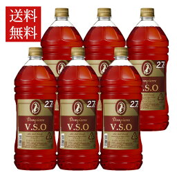 【送料無料 6本セット】ニッカ ブランデー ドンピエール V.S.O 2700ml×6本 ケース [6本入り] ブランデー ニッカウイスキー 正規品