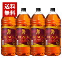 【送料無料 4本セット】ブラックニッカ リッチ ブレンド 4000ml 4本 ケース[4本入り]ブレンデッド ウイスキー ニッカウイスキー 正規品 4000ml 40％ 4L 大容量