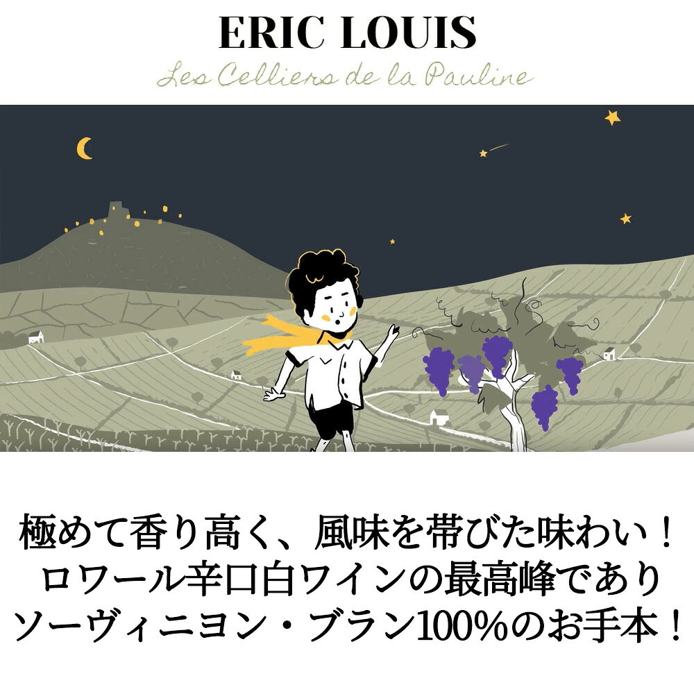プイィ フュメ 2023 エリック ルイ家 自然派 リュット レゾネ(実質ビオロジー) AOCプイィ フュメ (ソーヴィニヨン ブラン100％) ukigoods-10005102 愛あるしんちゃんショップ サンプル画像3