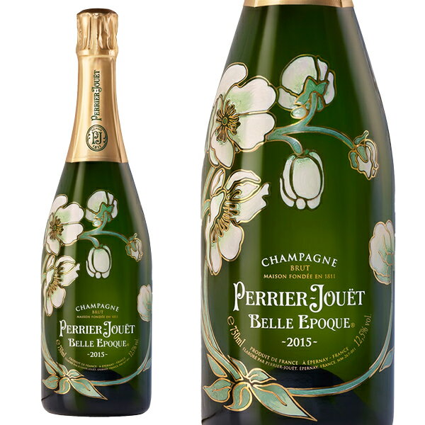 [正規品]ペリエ ジュエ ベル エポック ブラン シャンパーニュ[2015]年 AOCシャンパーニュ PERRIER JOUET Cuvee BELLE EPOQUE Fleur de Champagne Millesime 2015
