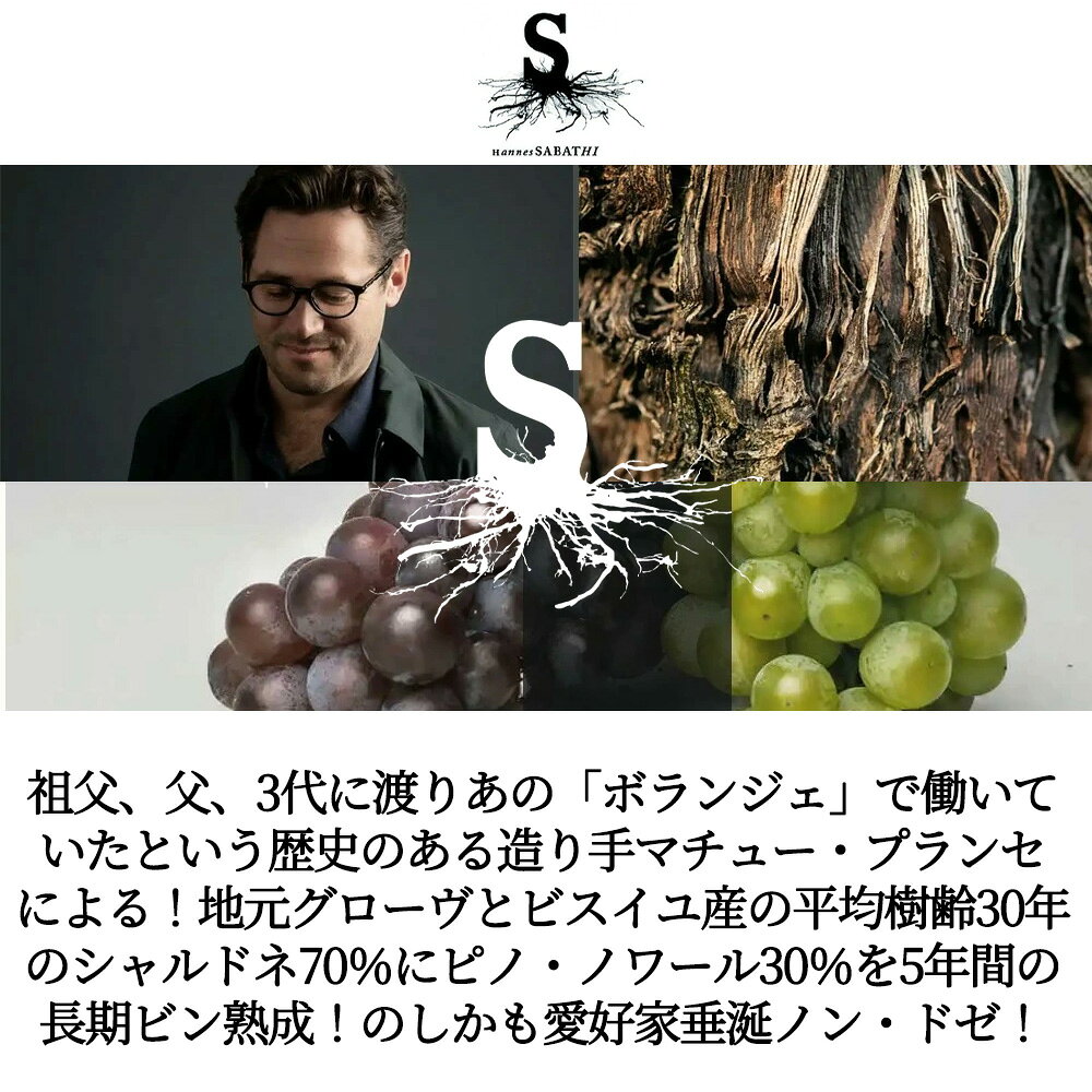 ハネス サバティ ソーヴィニヨン ブラン 2019 蔵出し品 ハネス サバティ家元詰 ソーヴィニヨン ブラン種100％ オーストリア 自然派 ukigoods-10020205 愛あるしんちゃんショップ サンプル画像2