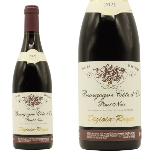 ブルゴーニュ コート ドール ルージュ 2021 蔵出し品 ドメーヌ ディジオイア ロワイエ元詰 オーク樽12ヶ月熟成 赤 辛口 750ml